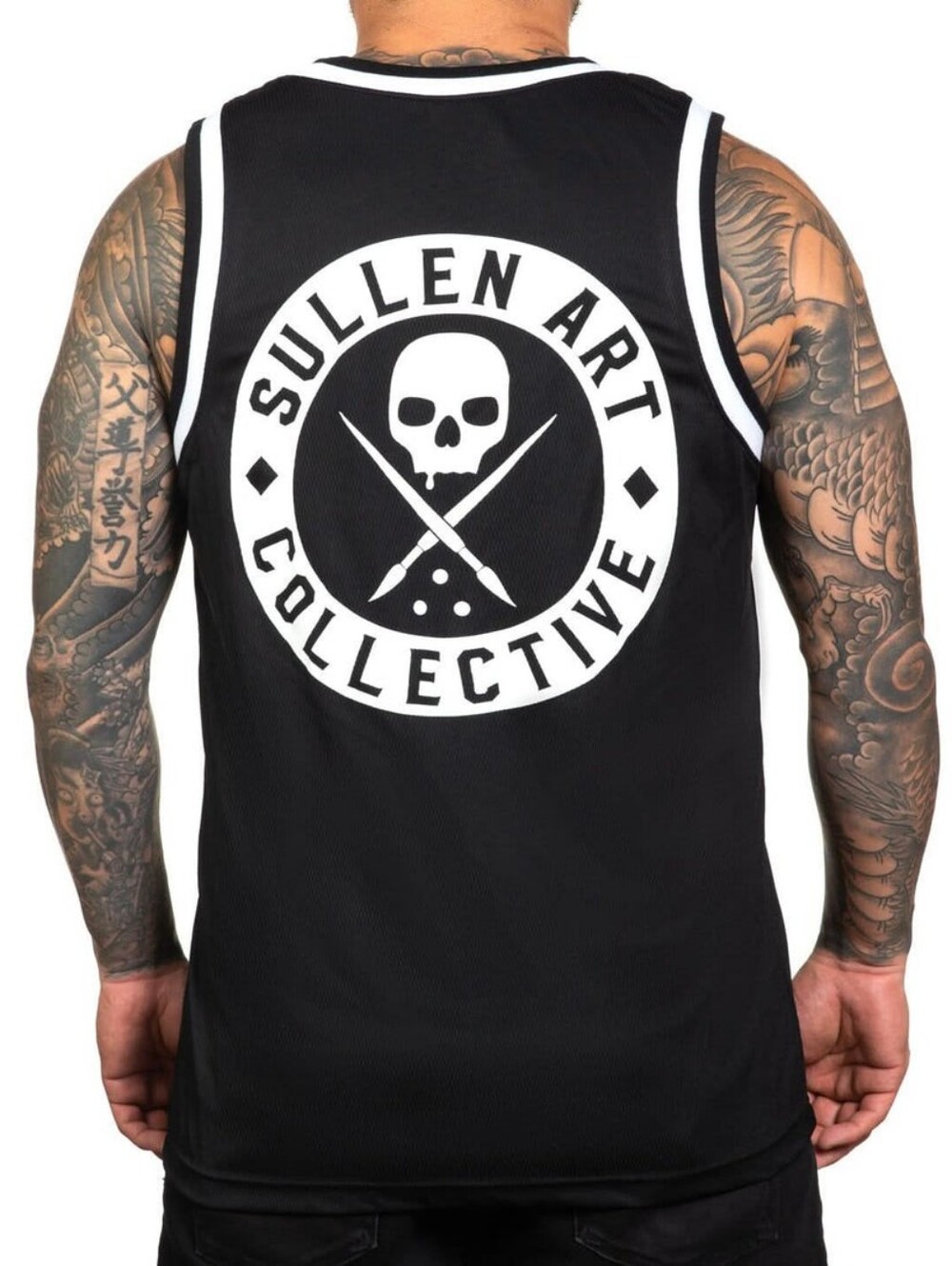 NWOT | Sullen Art Collective BOH Jersey Tank Black/White | 3XL